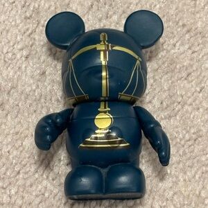 Disney Vinylmation 3” Occupations Law Justice Mickey Figure Gold Scales Design